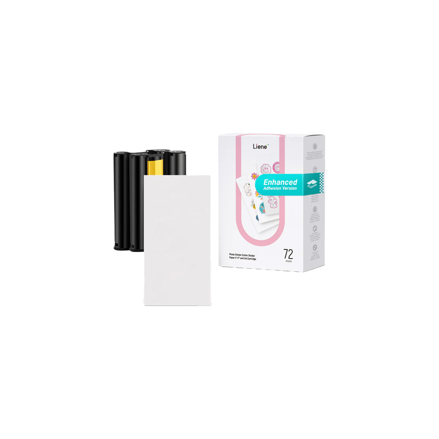 Liene PixCut printer paper, 4x7", 72 sheets