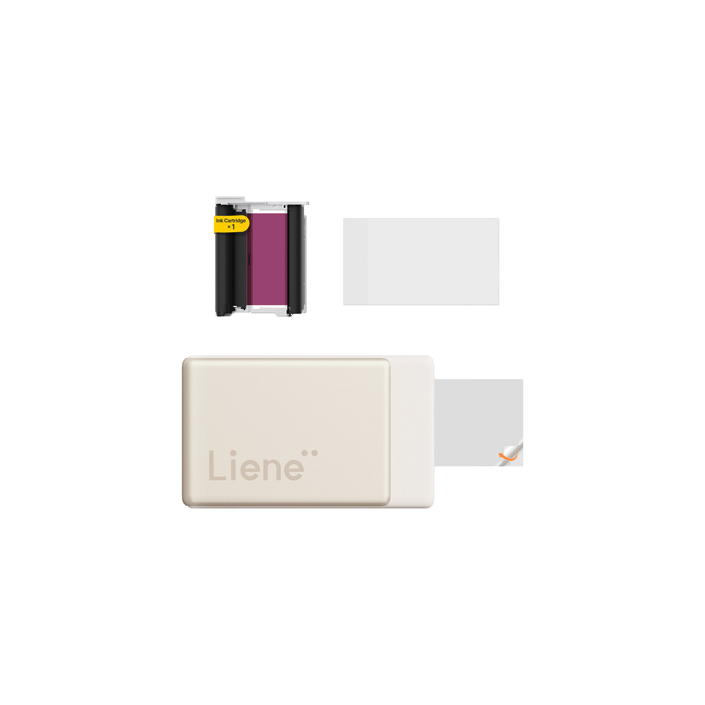 Liene Pearl N200 Pro 2x3" Portable Photo Printer (Gold)