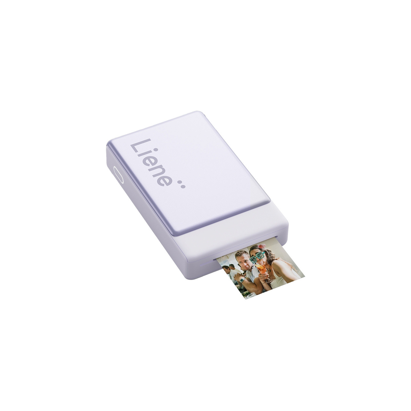 LIENE Pearl N200 Pro 2x3" Portable Photo Printer (Purple)
