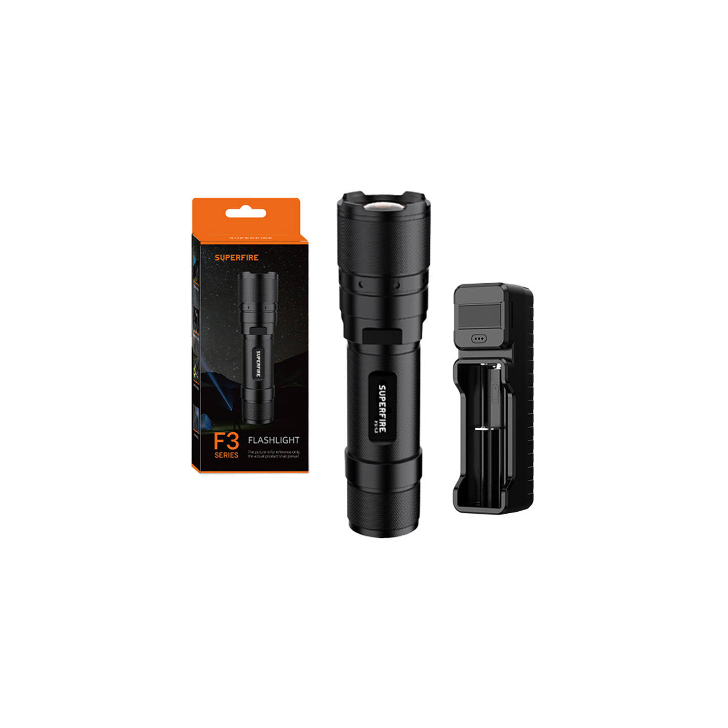 Latarka Superfire F3-L2, 570lm