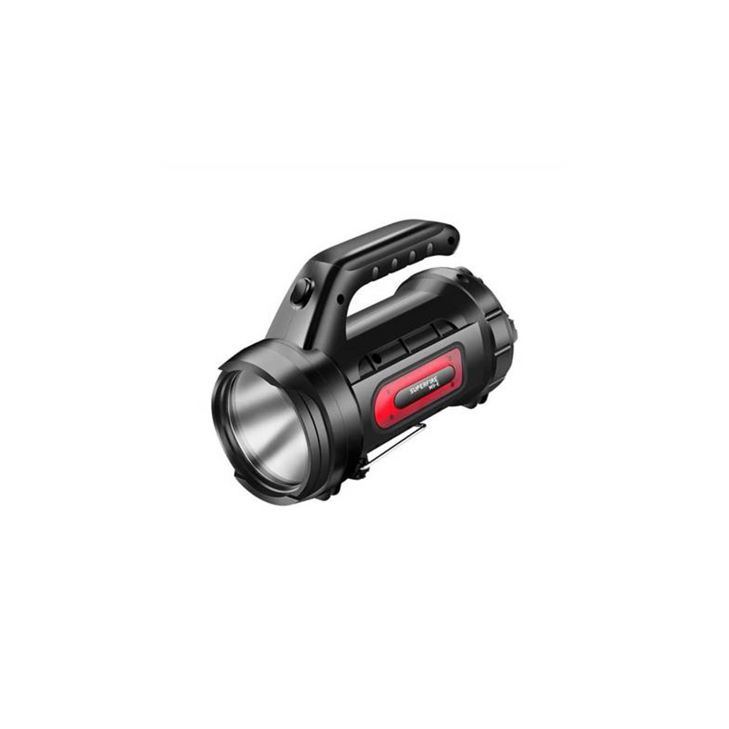 Superfire M9-E searchlight - 900 lm, 473 m, 6000 mAh, 5h operation, powerbank