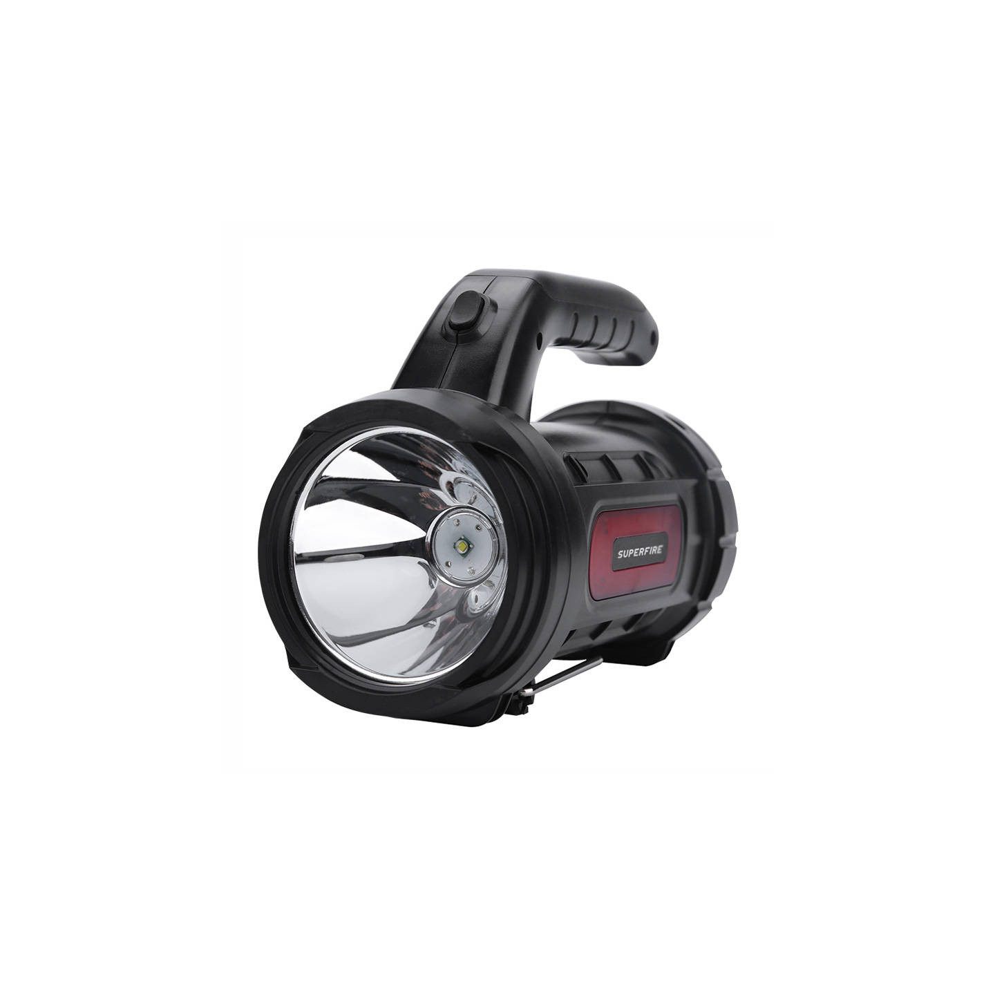 Superfire M9-E searchlight - 900 lm, 473 m, 6000 mAh, 5h operation, powerbank
