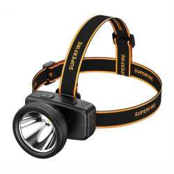 View product Superfire HL55 headlamp, 150 lm, USB-C, 4 modes, 270 m