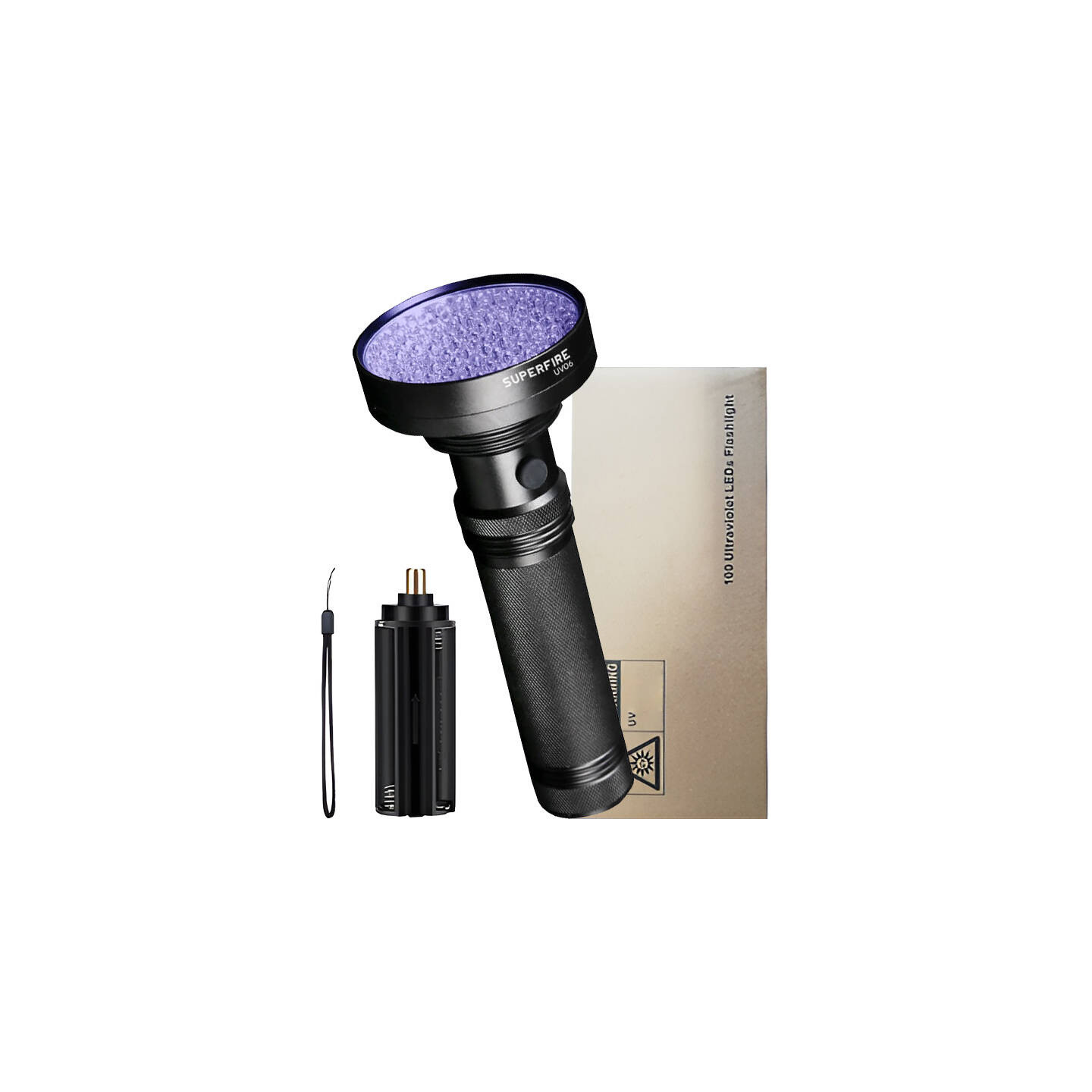 UV Flashlight Superfire UV06, 395NM
