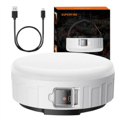 View product Superfire T25 camping light, 400 lm, USB, 3 modes