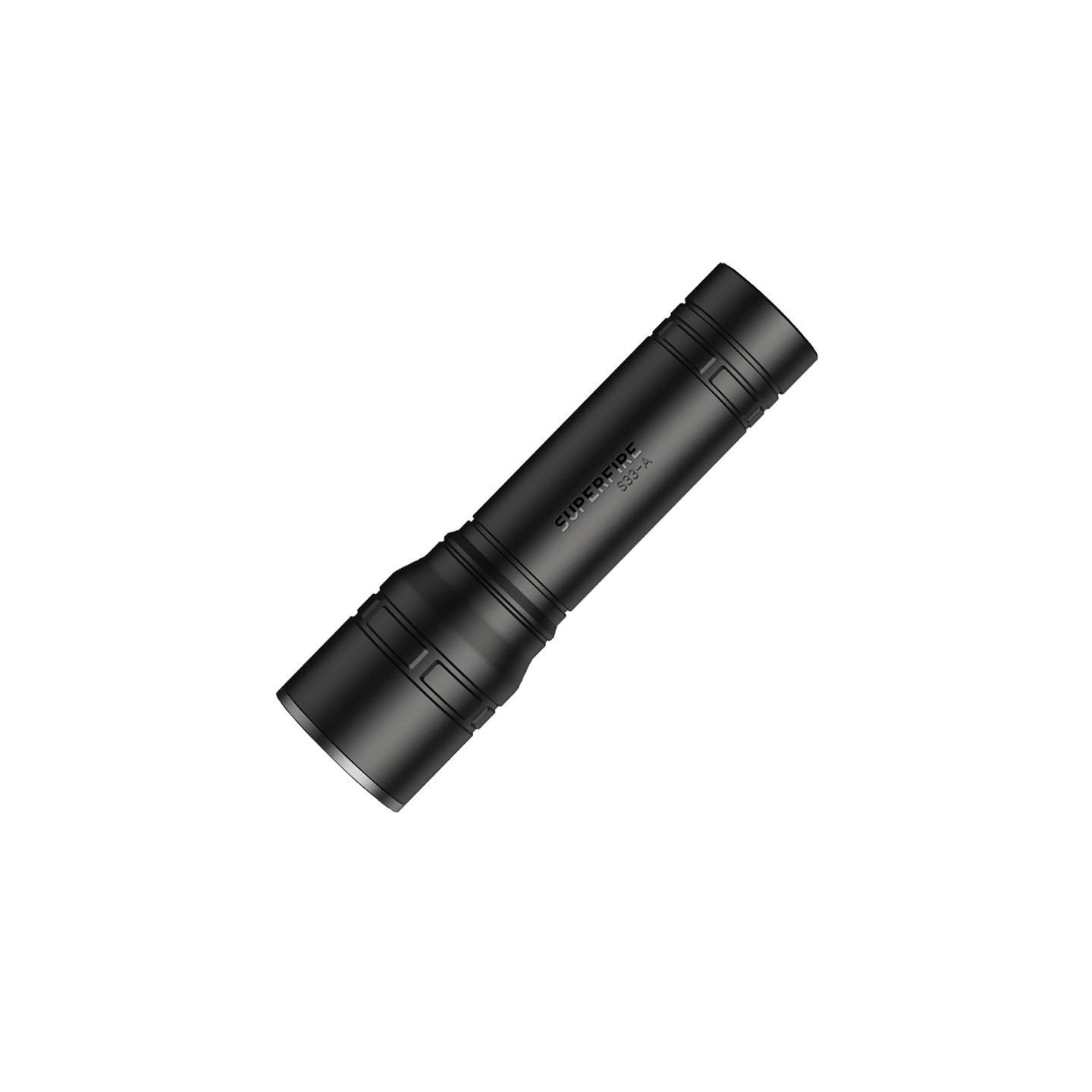 Superfire S33-A flashlight, USB, black, 4 modes