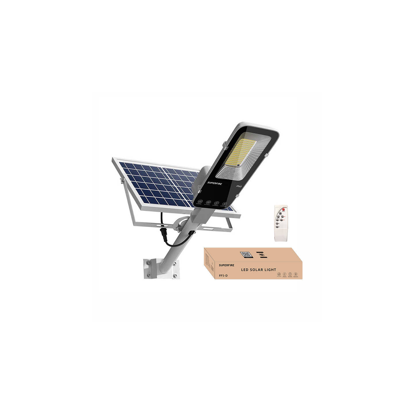 Superfire FF5-D solar lamp, 486W, 1400 lm, 20000 mAh