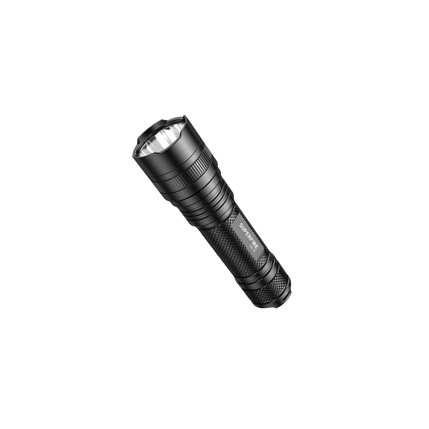 Superfire L6-H flashlight, 900 lm, 15W, USB-C, 5 modes