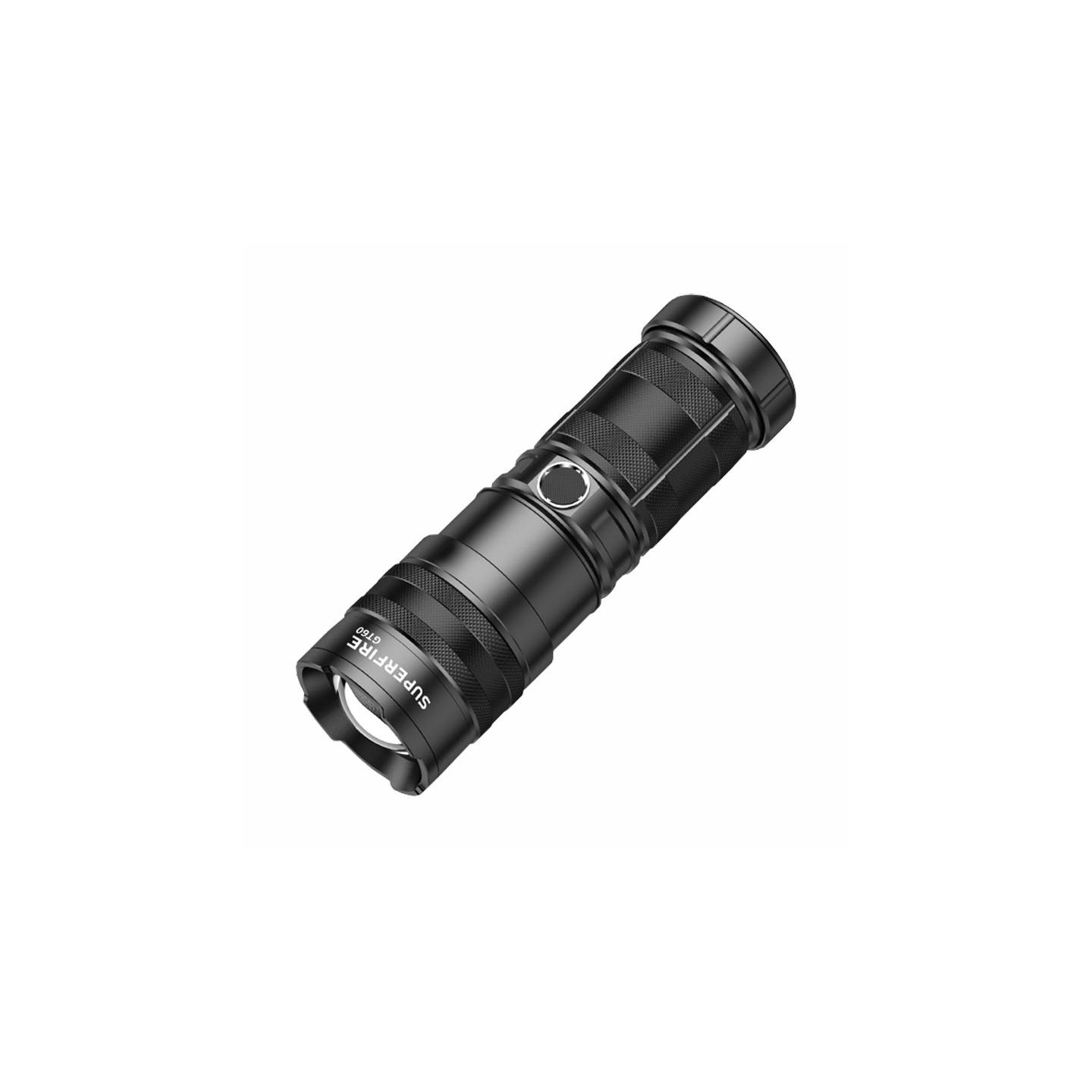 Superfire GT60 flashlight - 2600 lm, 2 modes, USB-C