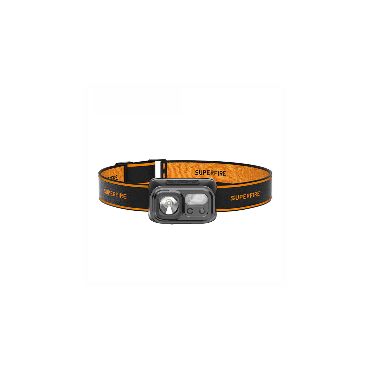 Superfire HL23 headlamp flashlight, 220 lm, USB-C, powerbank