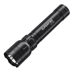 View product Superfire GTS6 flashlight, 360 lm, USB-C, 7W, 5 modes, 150m