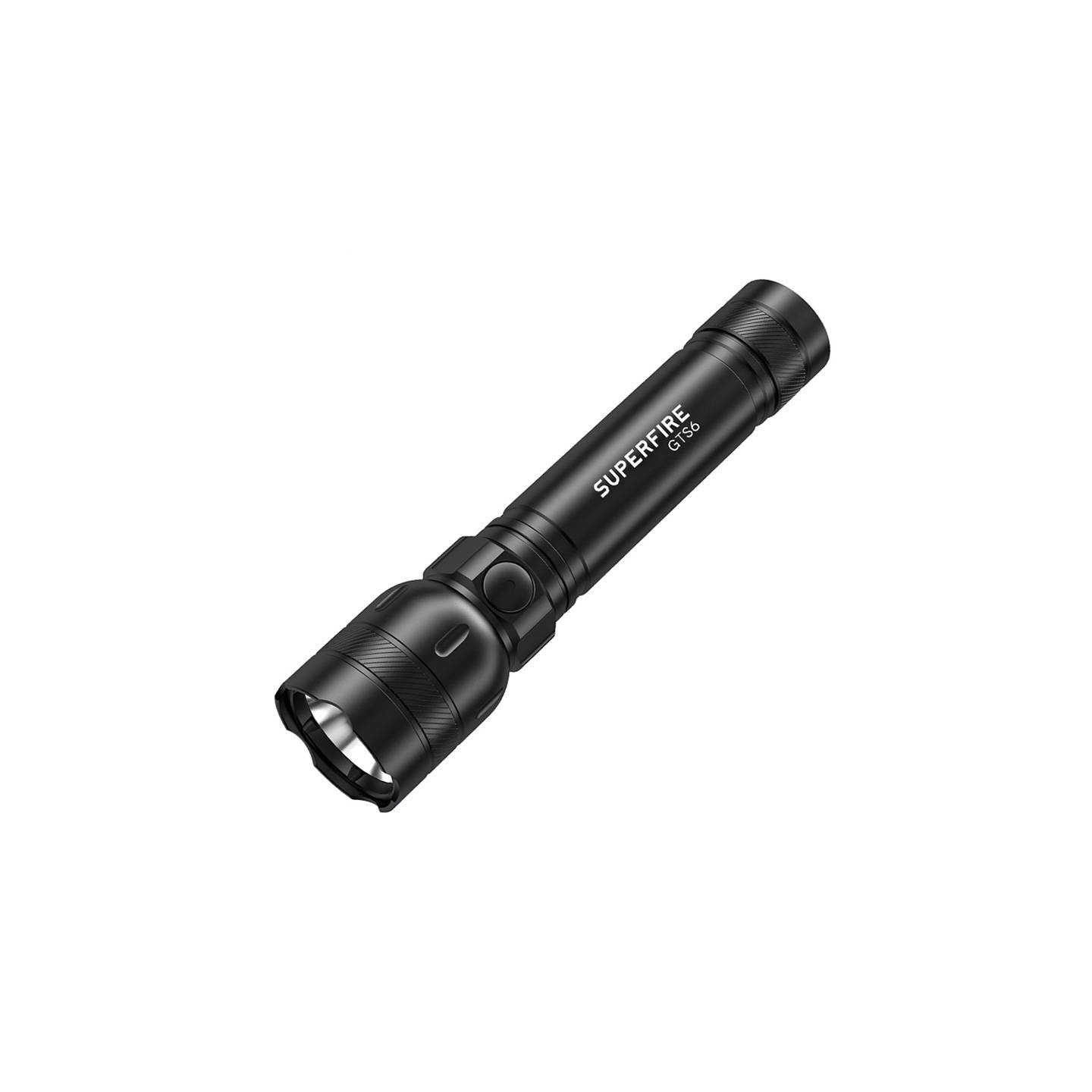 Superfire GTS6 flashlight, 360 lm, USB-C, 7W, 5 modes, 150m