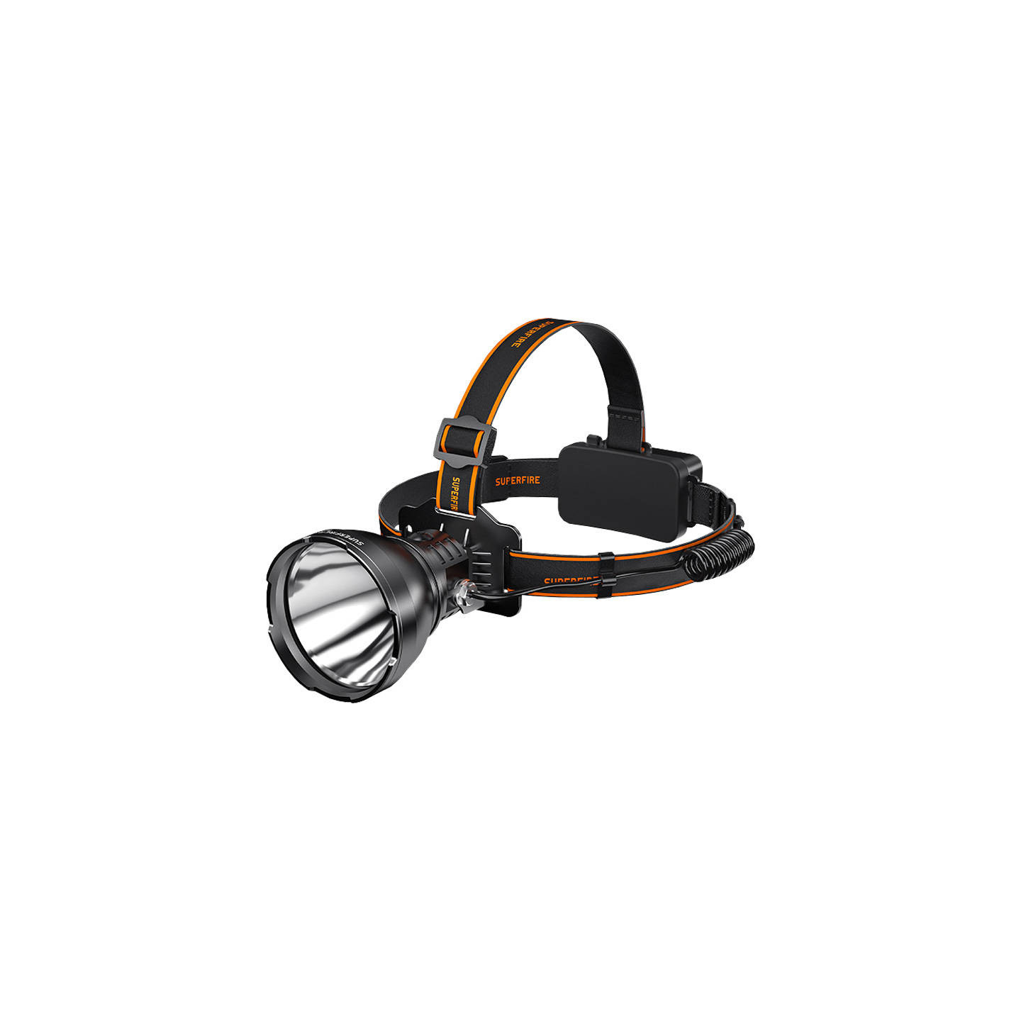Superfire HL60 headlamp flashlight - 2300 lm, 4 modes, 330 m, 36W LED