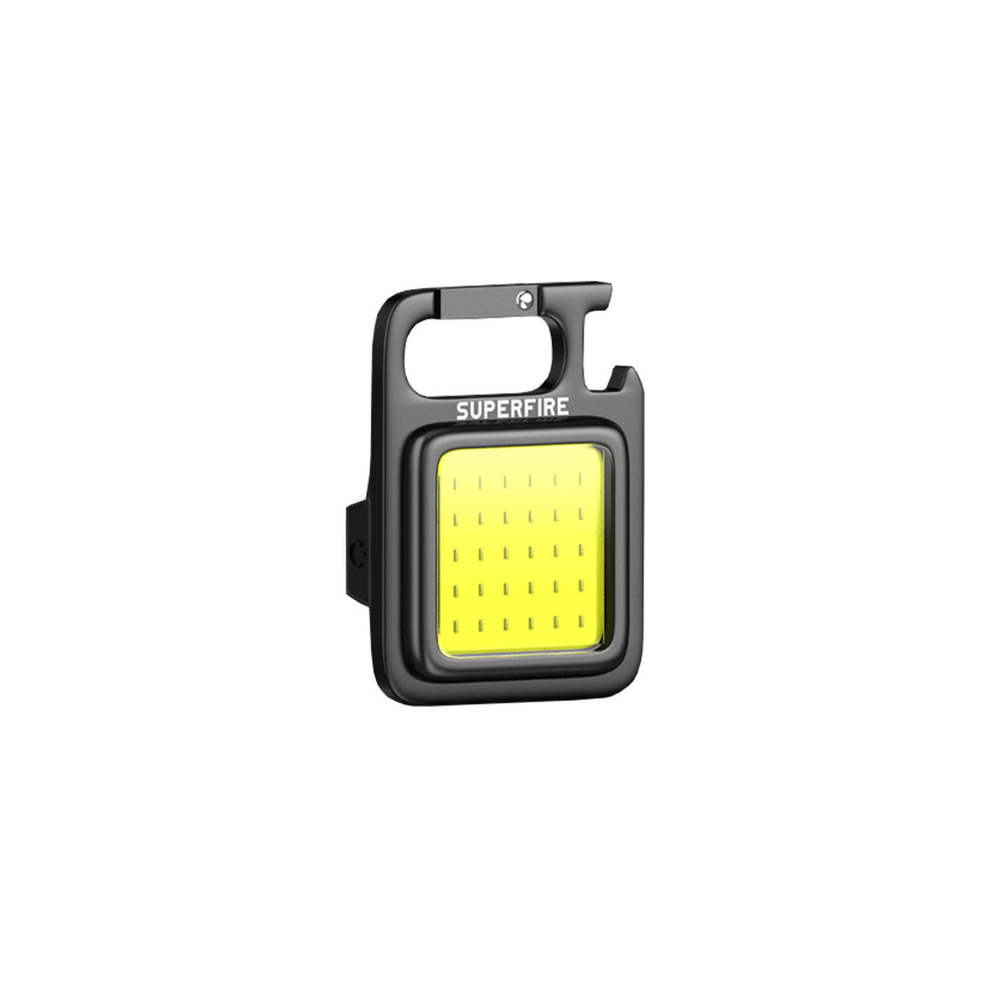 Superfire MX16 flashlight, 600 lm, 500 mAh, USB-C, 4 modes