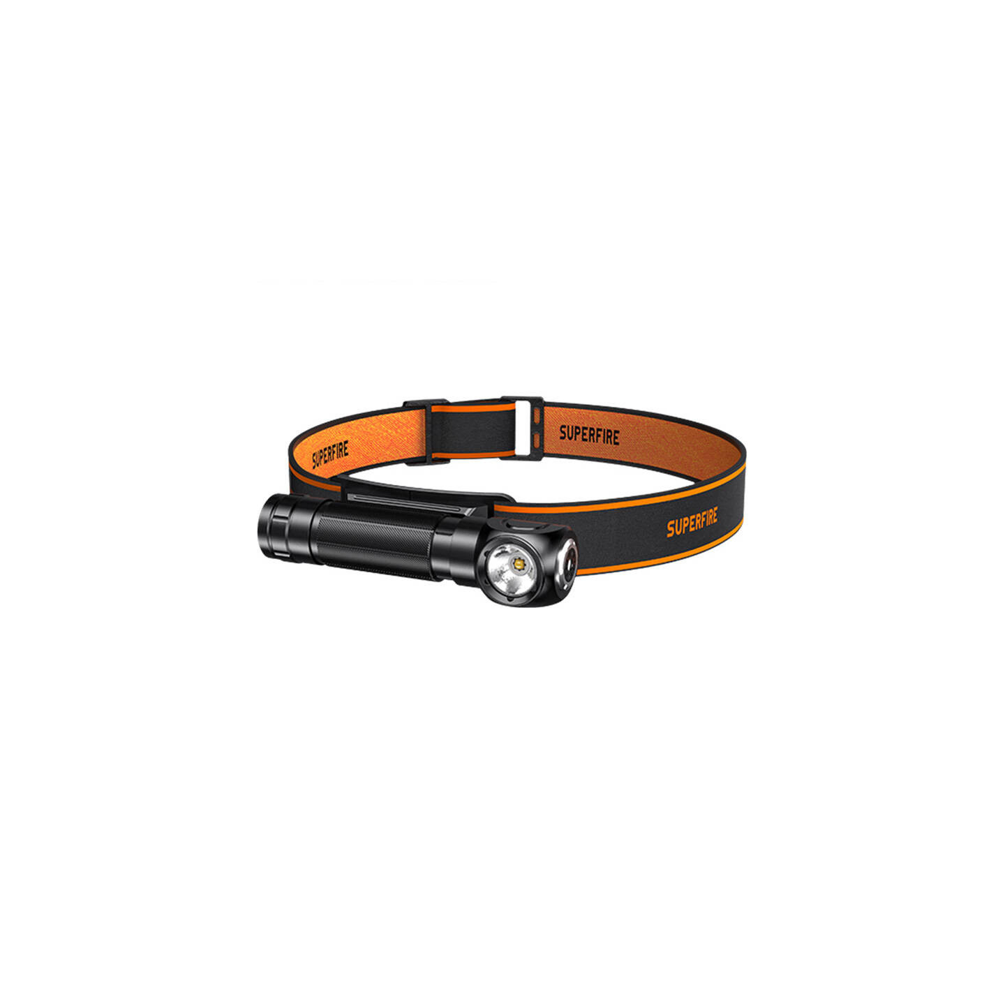 Superfire TH04 2-in-1 headlamp flashlight, 600 lm, USB-C, 5 modes, 150 m