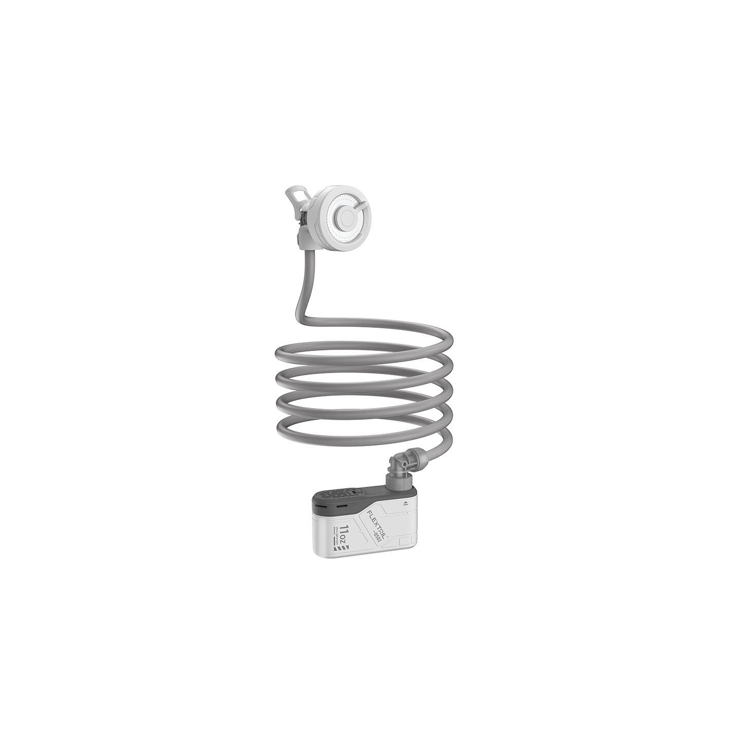 Flextail Max Shower Portable Shower with Pump (White)