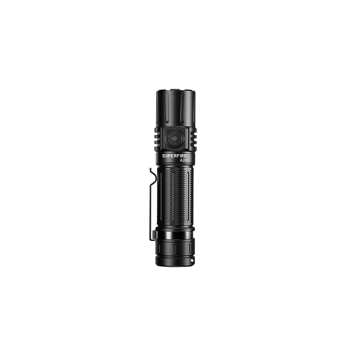 Superfire A20 flashlight, 1700 lm, 300 m, 5 modes
