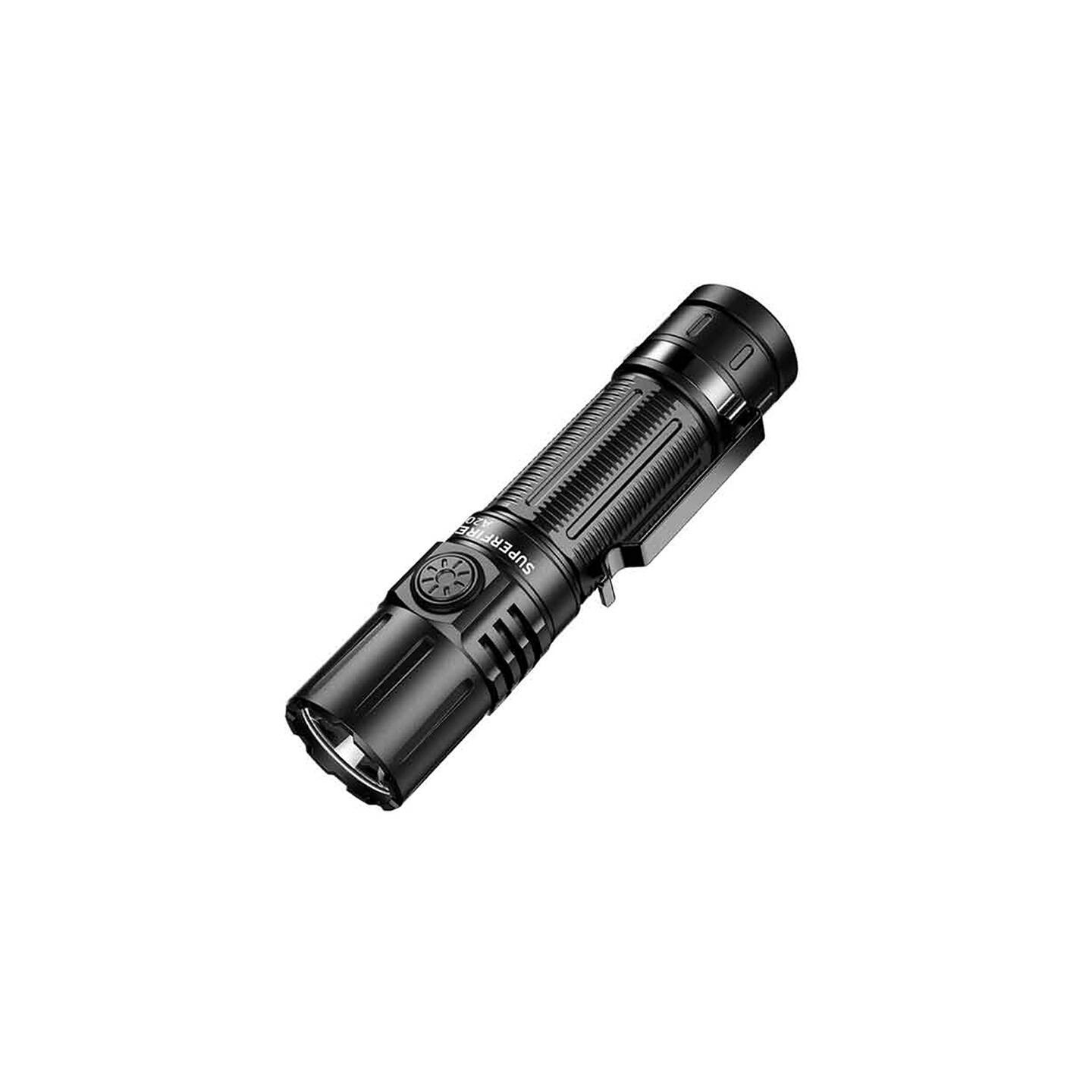 Superfire A20 flashlight, 1700 lm, 300 m, 5 modes