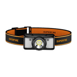 View product Superfire HL91-X headlamp flashlight, 200 lm, 220 m