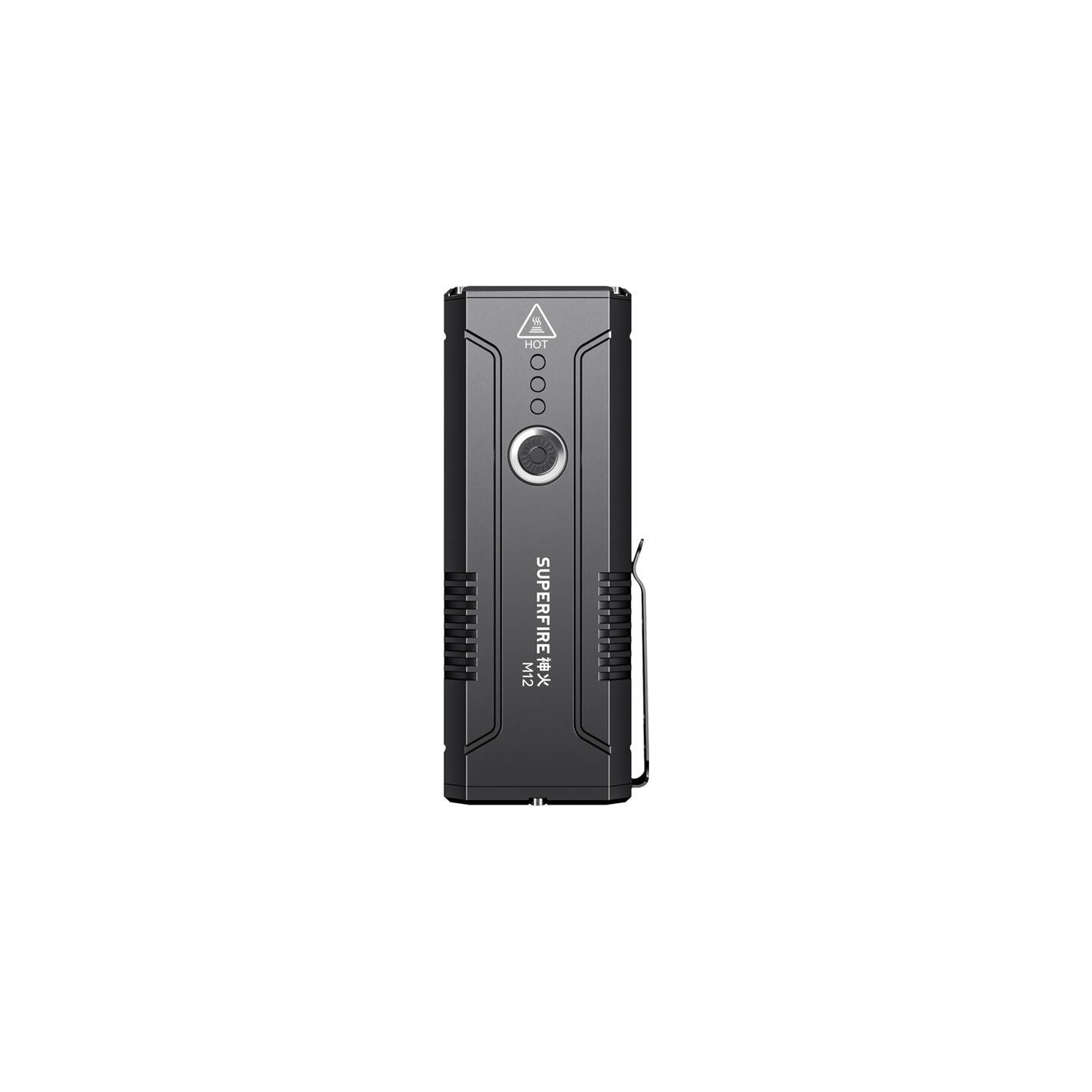 Superfire M12 flashlight - 8000lm, 6 modes, waterproof