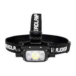 View product Superfire HE11 headlamp flashlight, 640 lm, 20W, 6 modes, 100m
