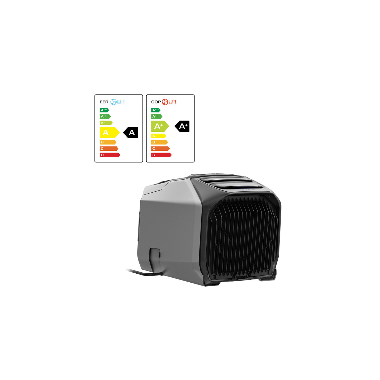 Portable air conditioner with heating function EcoFlow Wave 3
