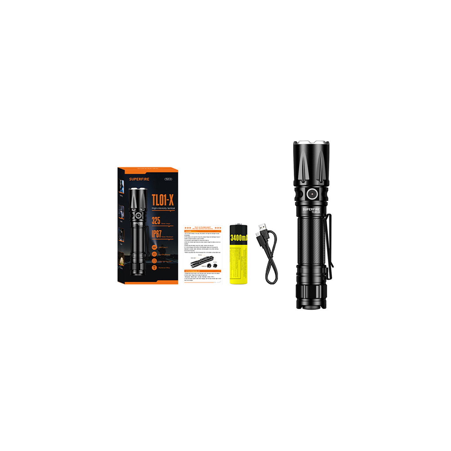 Latarka UV Superfire TL01-X