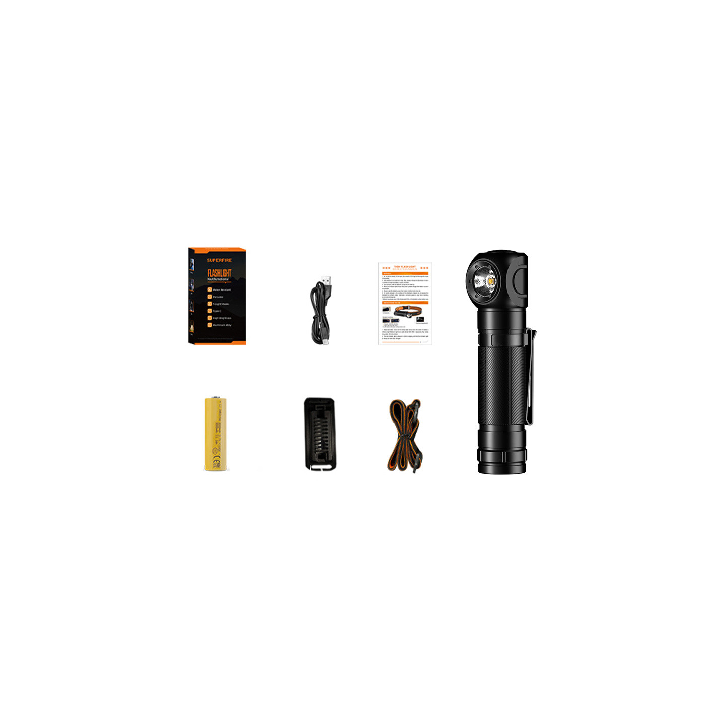 Latarka Superfire TH04-U