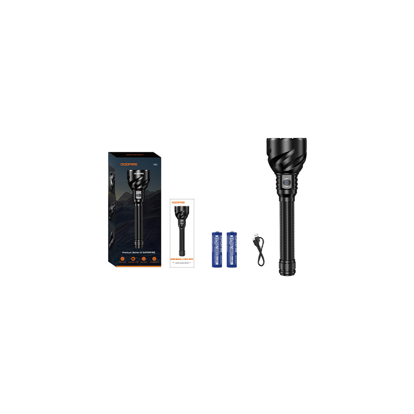 Superfire TF02 Flashlight