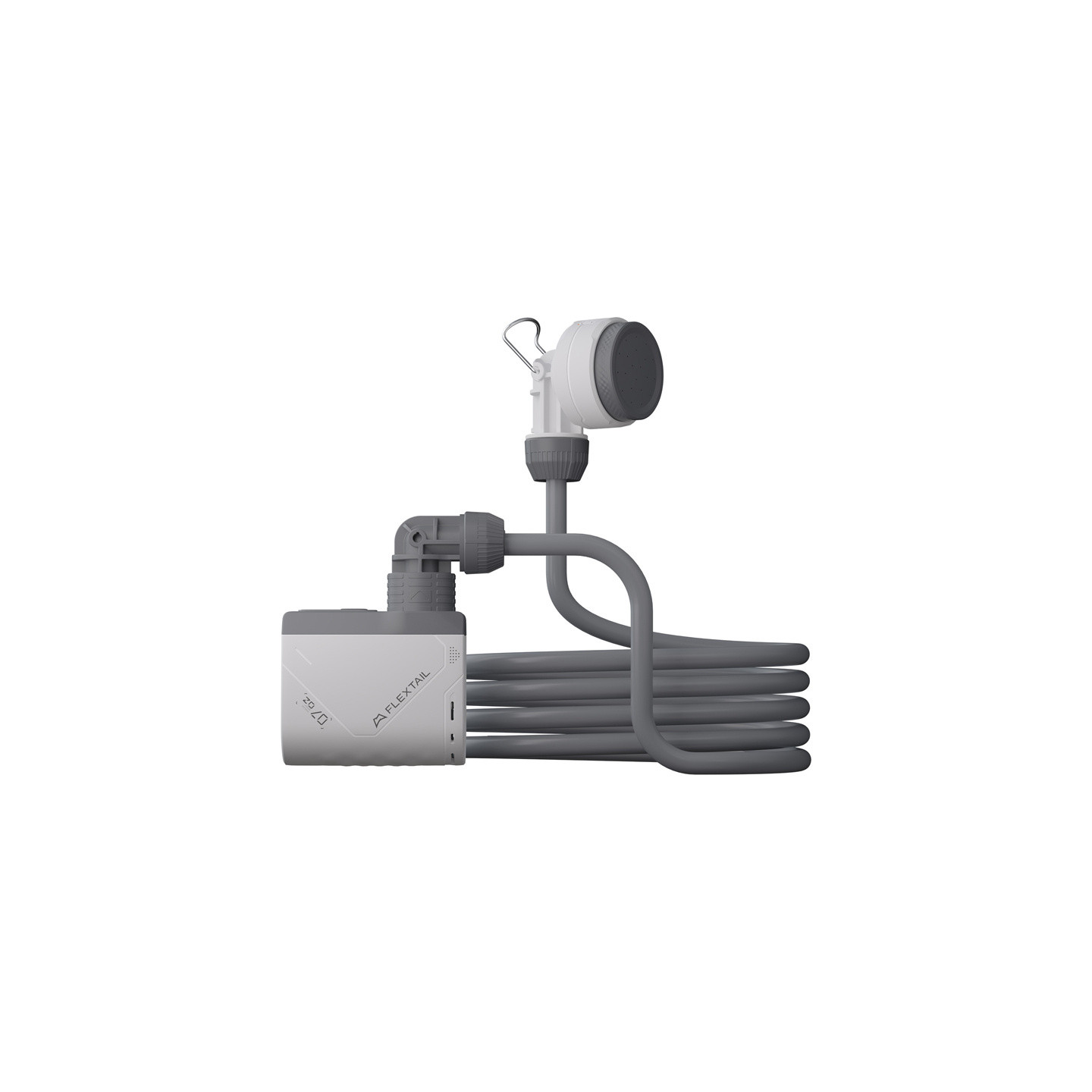 Flextail Tiny Shower Portable Shower with Pump (White)
