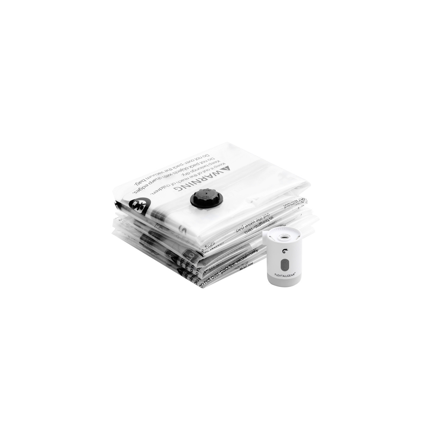 Flextail S vacuum storage bags