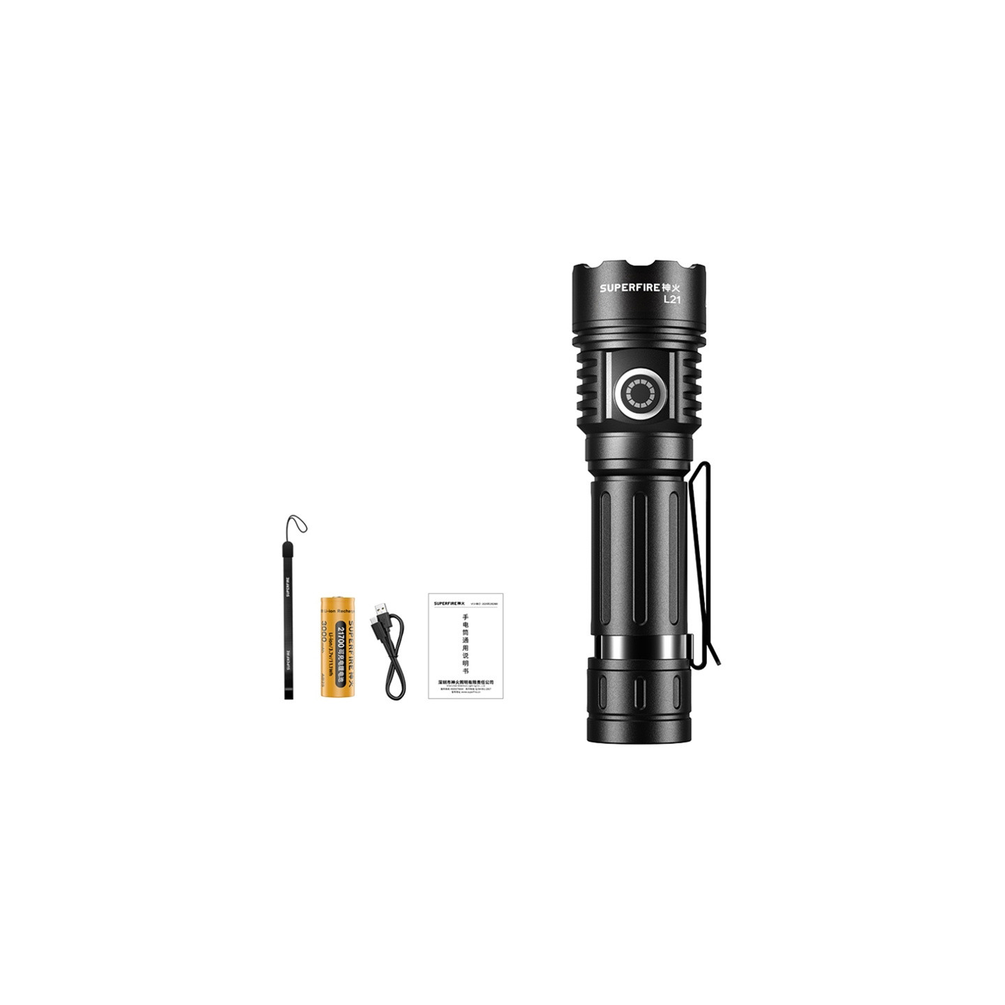 Superfire L21 Flashlight