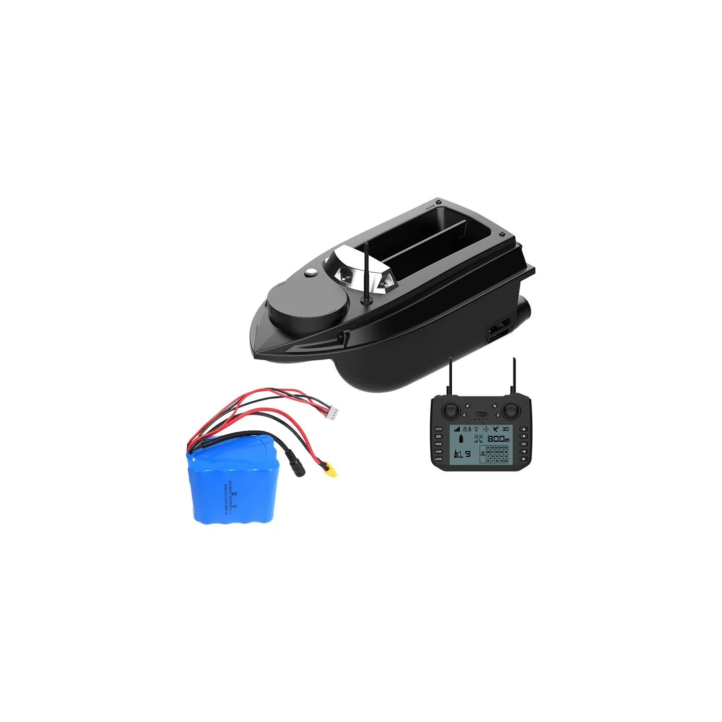 FLYTEC V030 Basic Bait Barrel + Battery