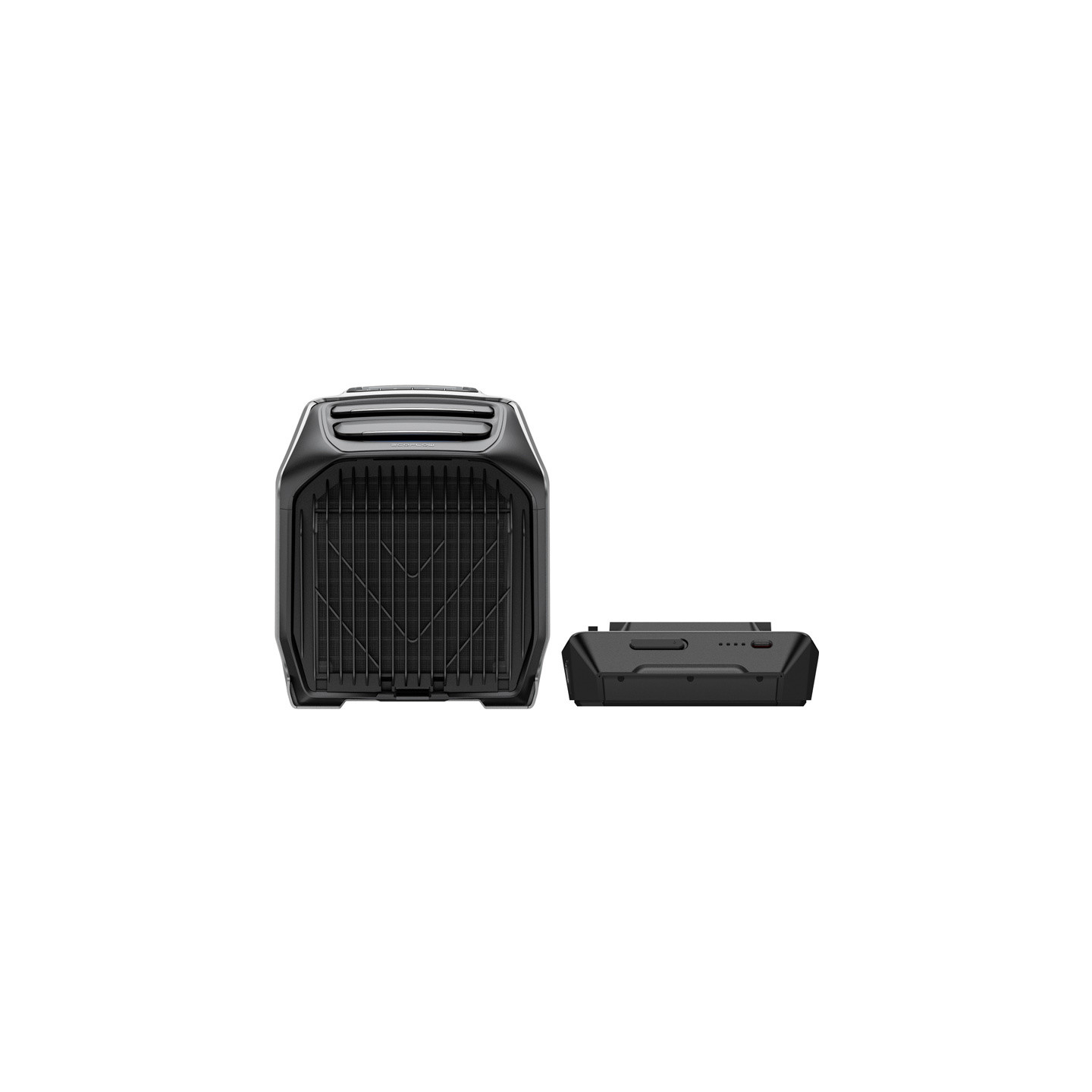 EcoFlow Wave 3 portable air conditioner with battery.