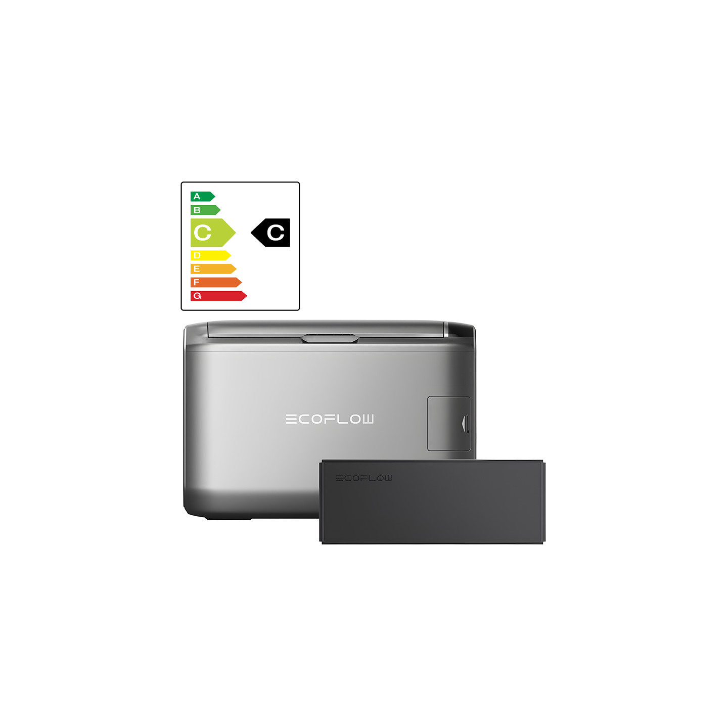 EcoFlow Glacier 55L Portable Refrigerator + 298Wh Battery.