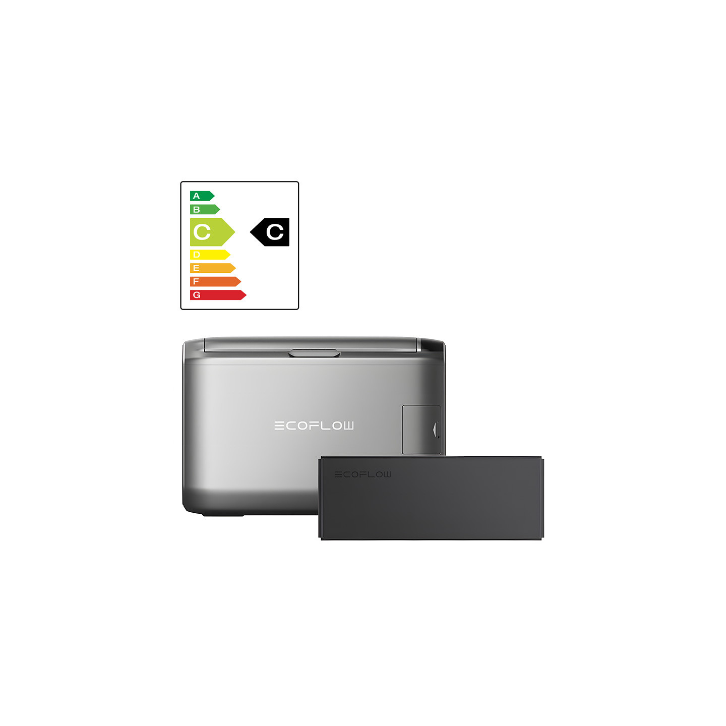 EcoFlow Glacier 45L Portable Refrigerator + 298Wh Battery.