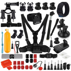 View product Set of 53 Puluz accessories for sports cameras PKT16