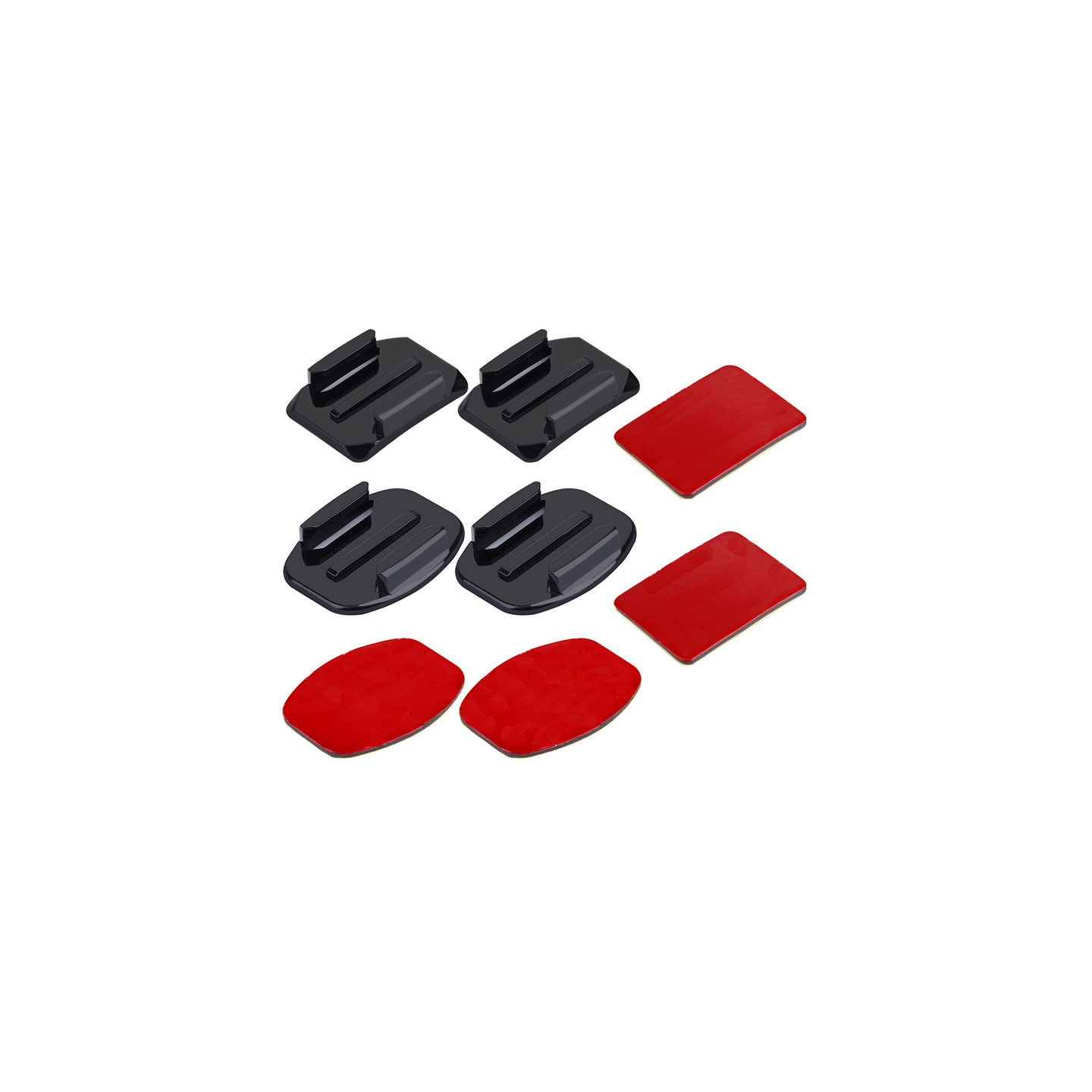 Set of Puluz stickers and mounts for spot cameras (including Insta360 X4 / X5 / DJI Osmo Action 5 Pro).