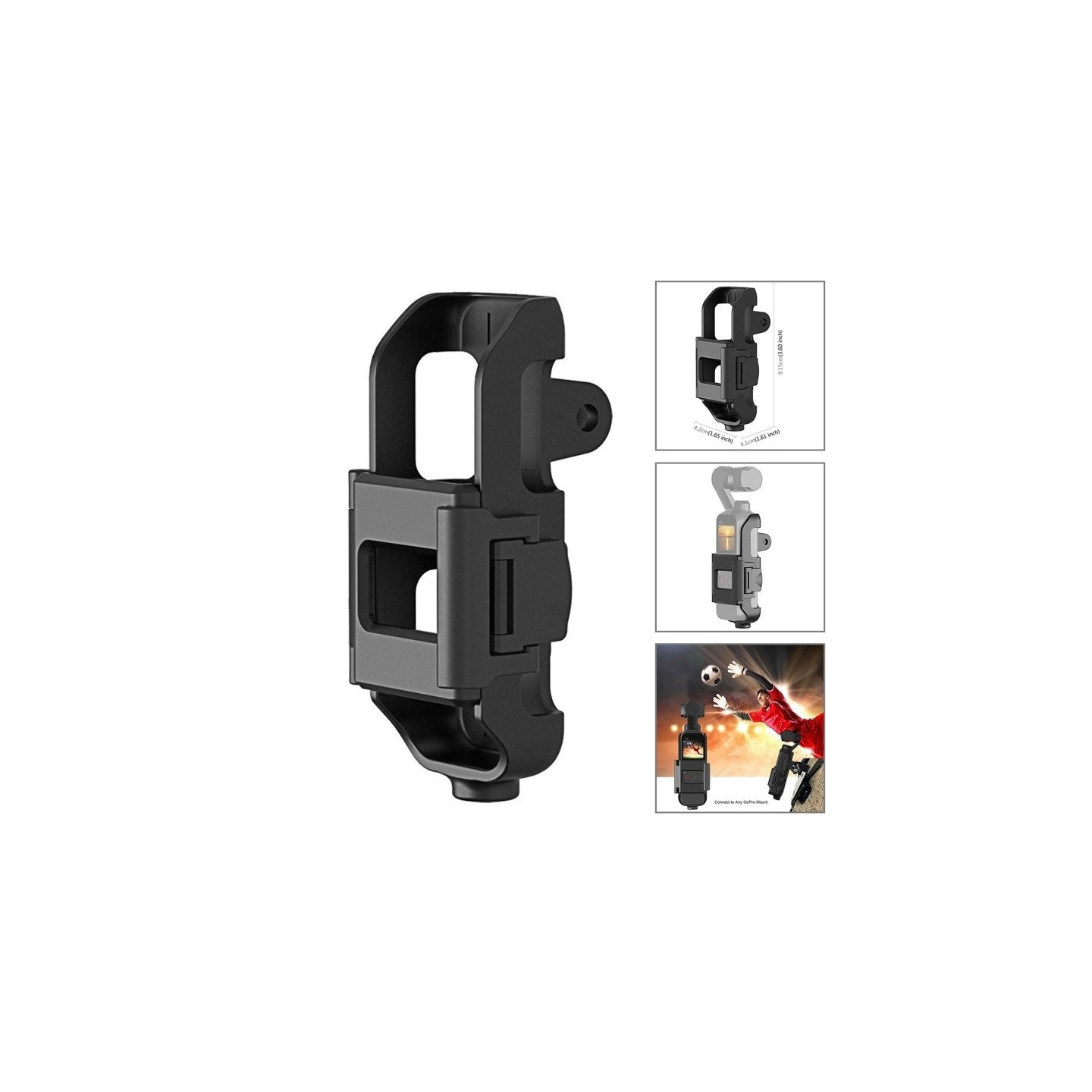 Set of 43 Puluz accessories for sports cameras (including Osmo Action 5 Pro, Ace Pro 2) PKT47