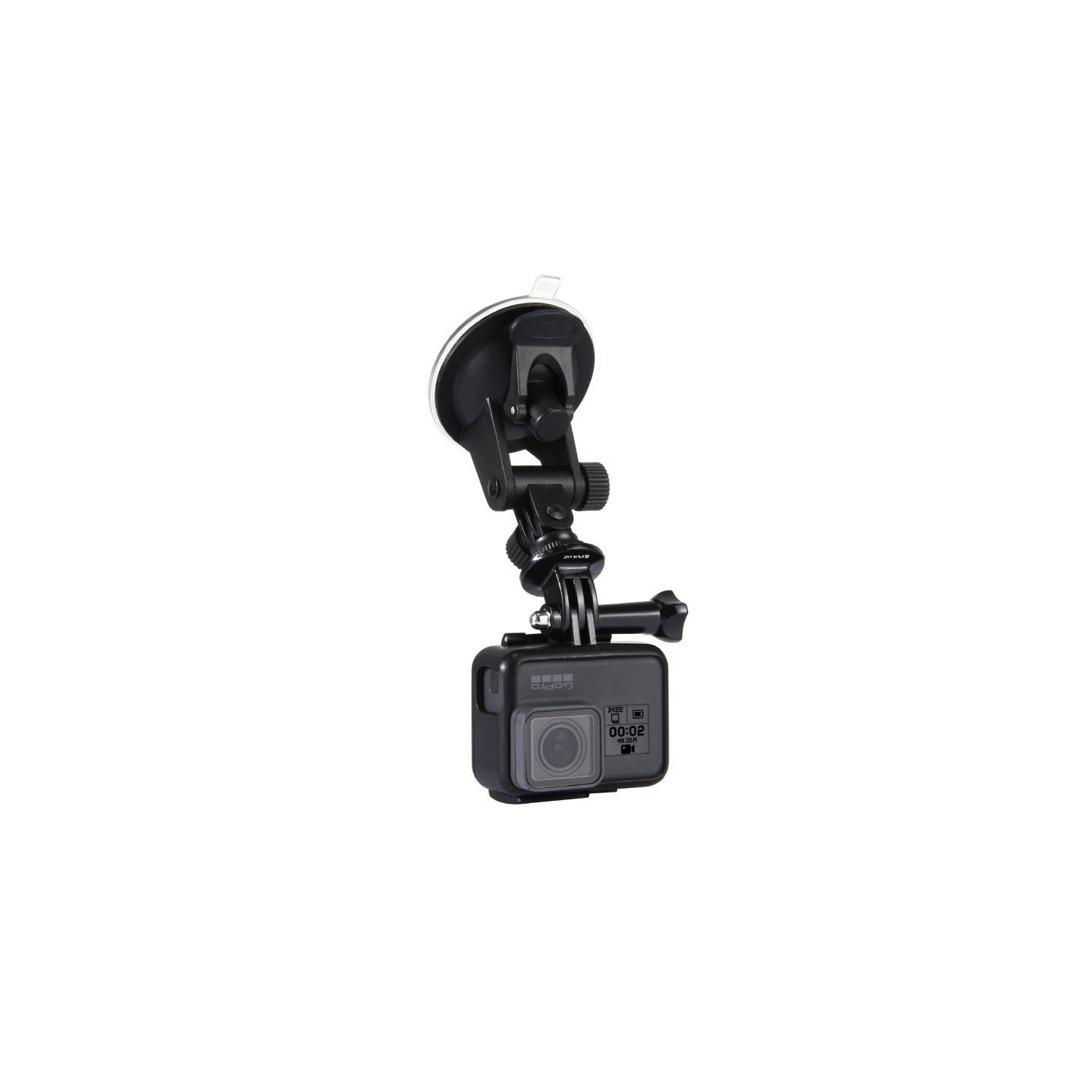 Puluz car windshield mount for sports cameras (including Osmo Action 5 Pro, Insta360 X5)
