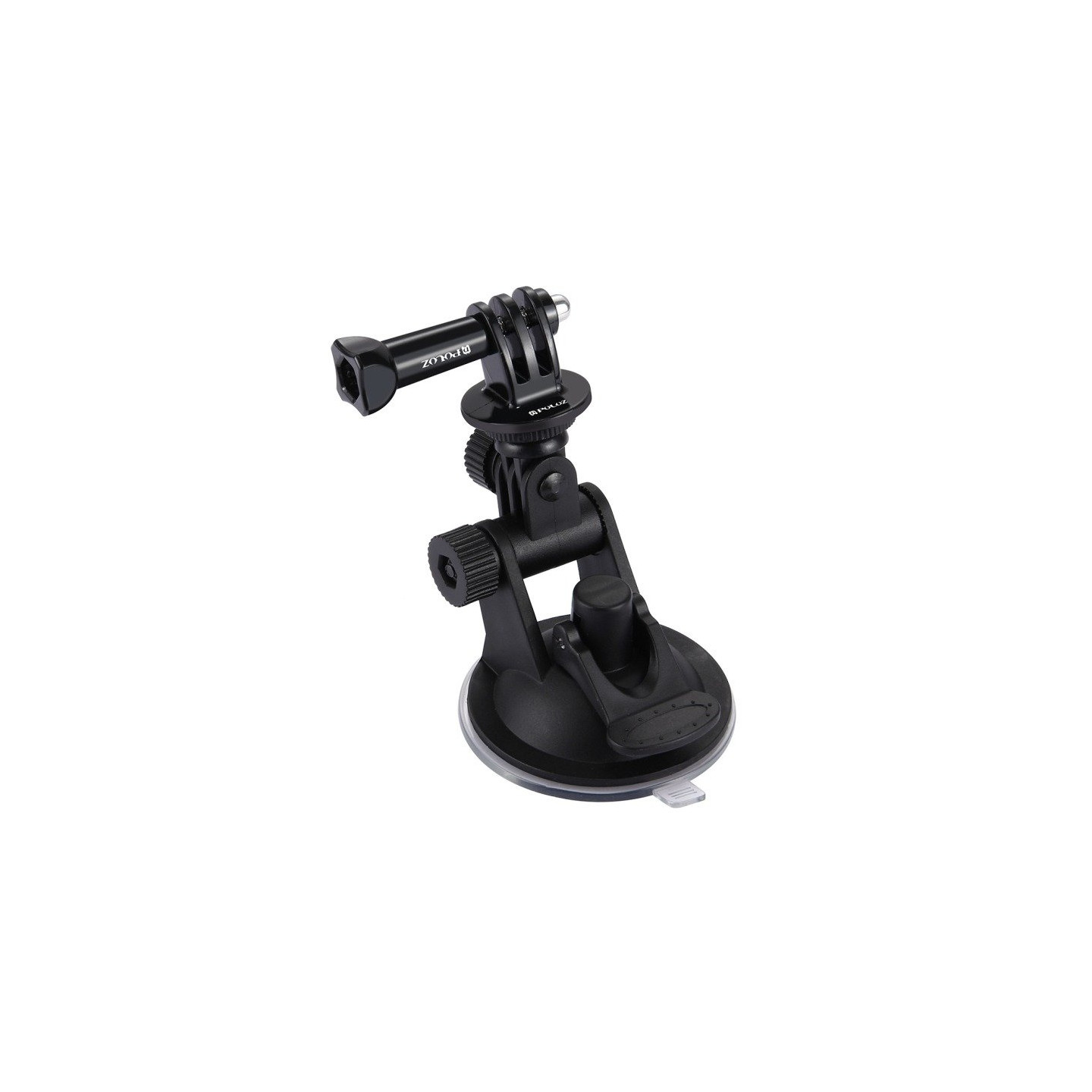 Puluz car windshield mount for sports cameras (including Osmo Action 5 Pro, Insta360 X5)