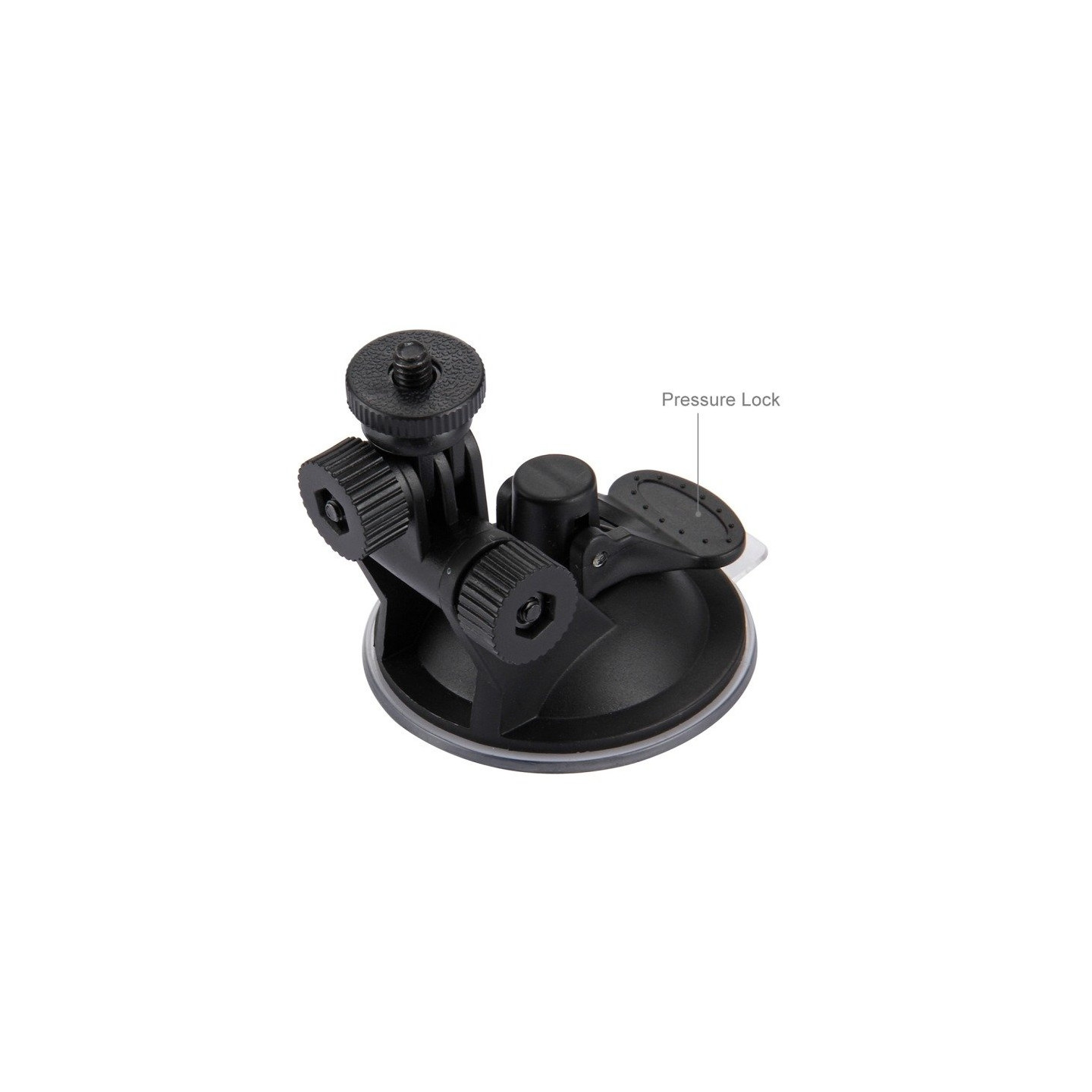 Puluz car windshield mount for sports cameras (including Osmo Action 5 Pro, Insta360 X5)