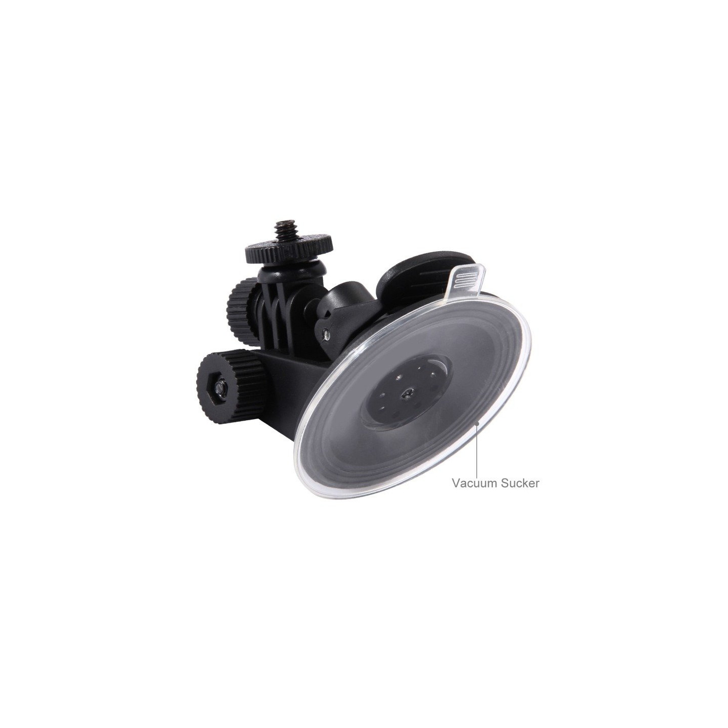 Puluz car windshield mount for sports cameras (including Osmo Action 5 Pro, Insta360 X5)