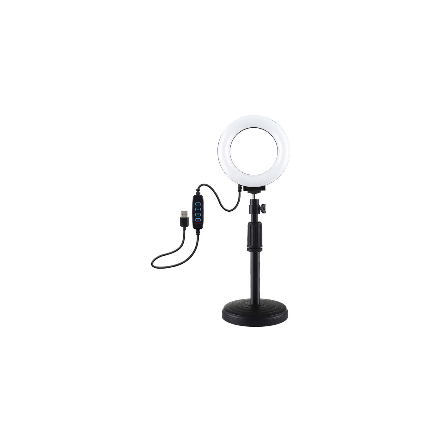 Ring LED lamp Puluz with adjustable base PU391