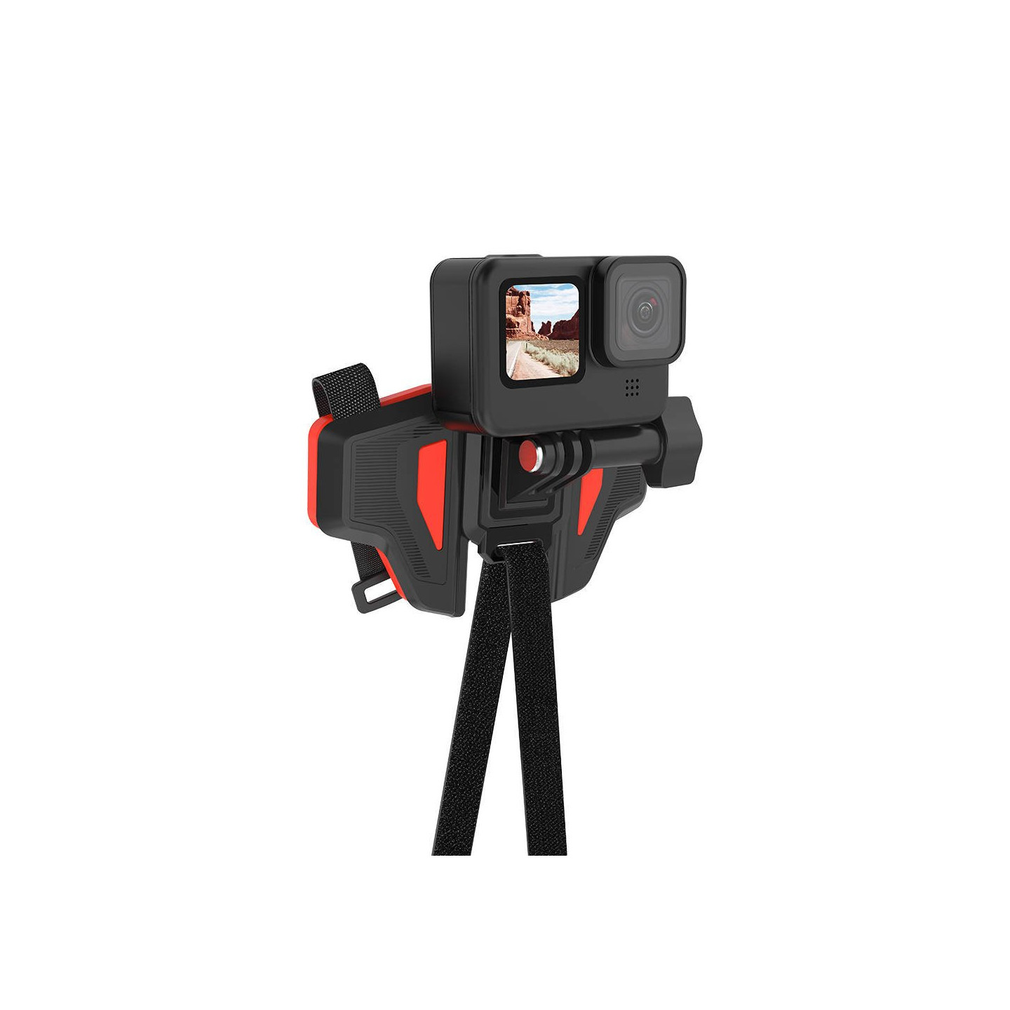 Helmet mount Telesin for sports cameras (GP-HBM-MT2)