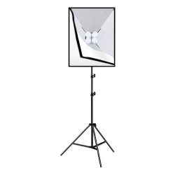 View product Studio set Puluz softbox 50x70cm, tripod, LED bulb 4 pcs PU5071EU