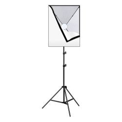 View product Studio set Puluz LED softbox 50x70cm, tripod, LED bulb 1 pc PU5070EU