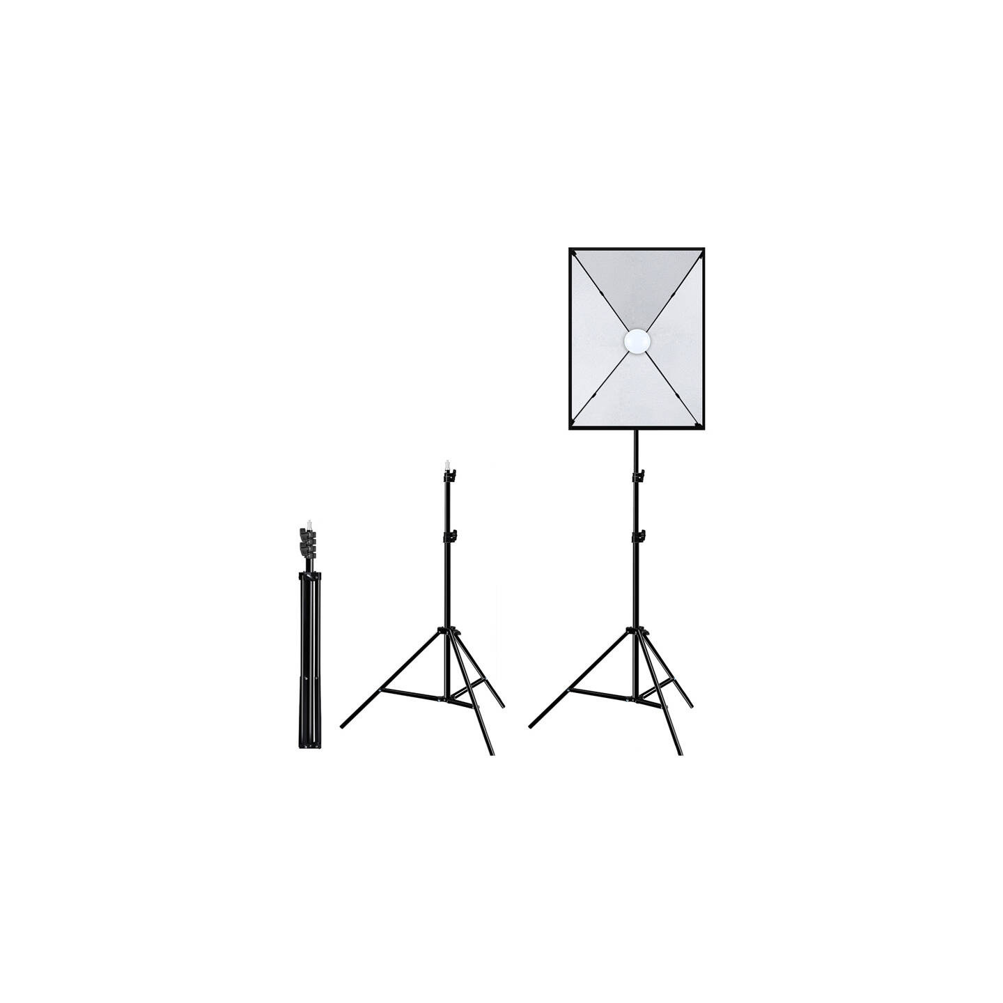 Studio set Puluz LED softbox 50x70cm, tripod, LED bulb 1 pc PU5070EU