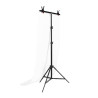 Photo studio background support Puluz 70x200cm + Backdrops 2 pcs DCA0976