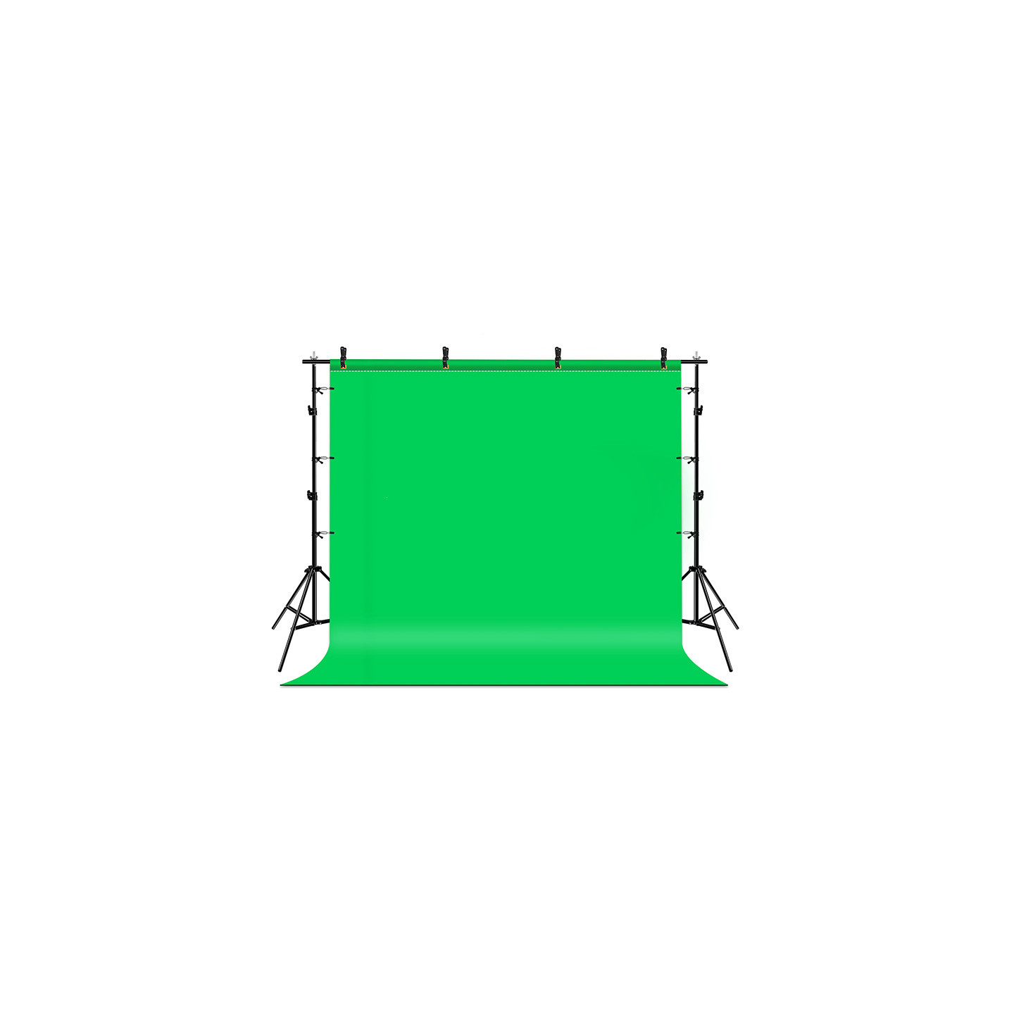 Puluz 2x3m Photo Background Mounting Kit/Stand + 3 Photo Backgrounds PKT5205
